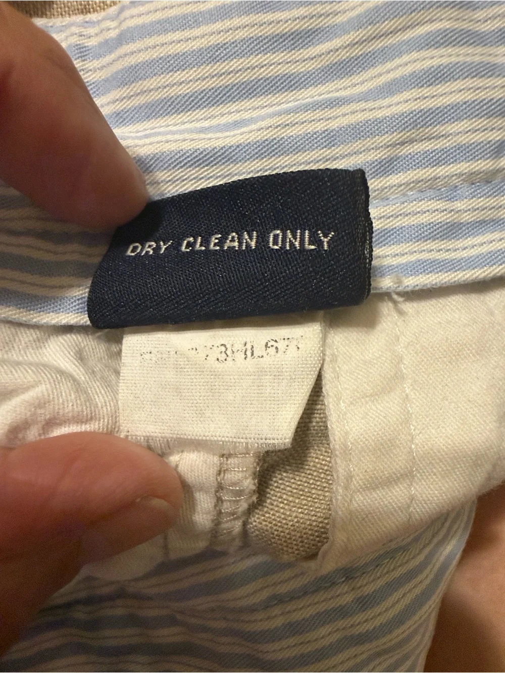 Faconnable Men's Beige Linen Blend Pants size 35